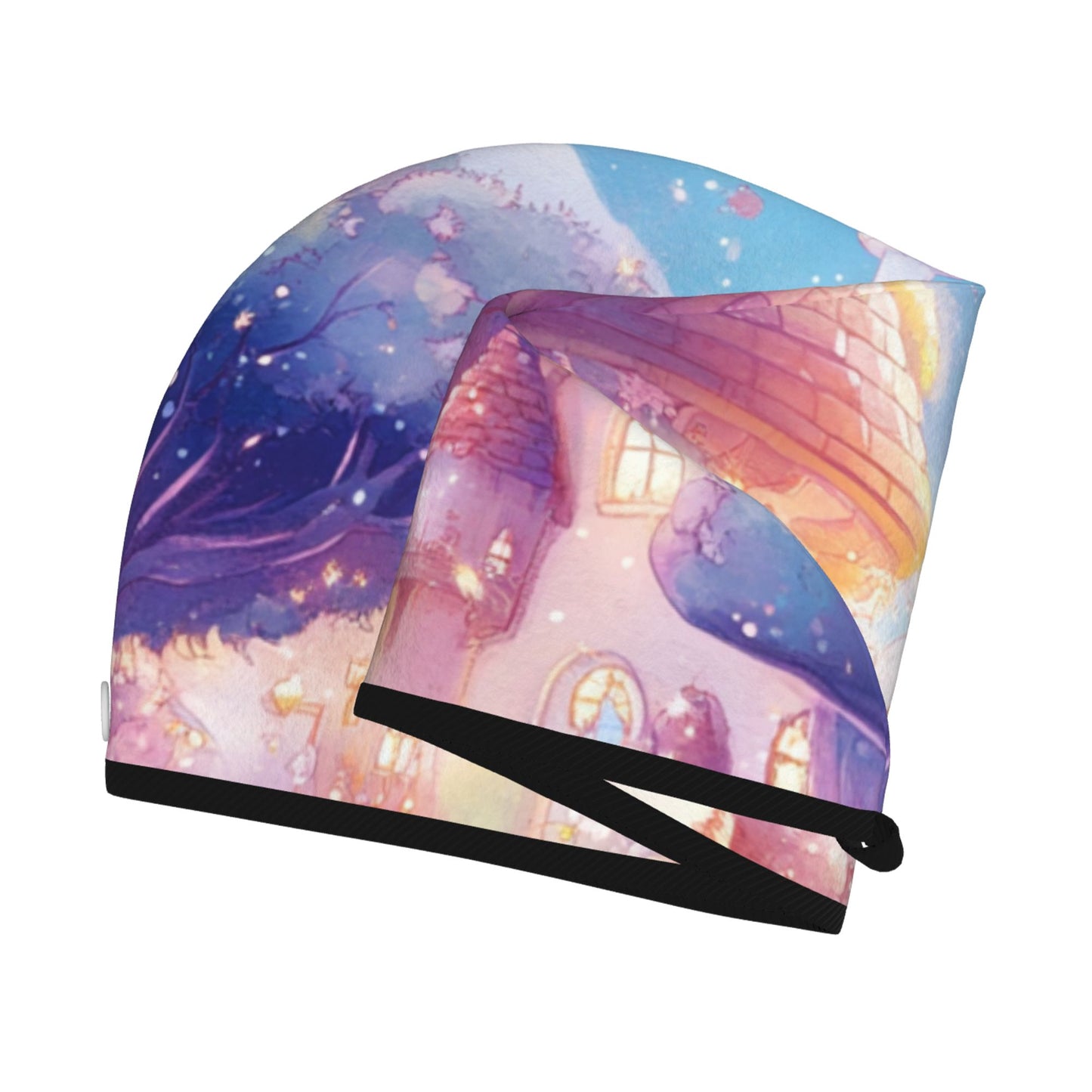 Dreamy Cottage Shower Cap (Fits Most Head Sizes, 25.2in x 10.2in)